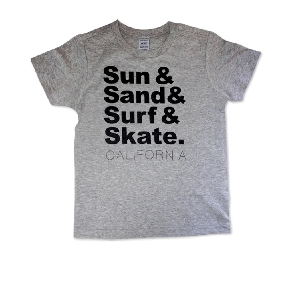 California Sun Sand Surf Skate Shirt